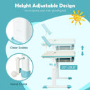 Height-Adjustable Kids Desk with Tilt Desktop and Book Stand