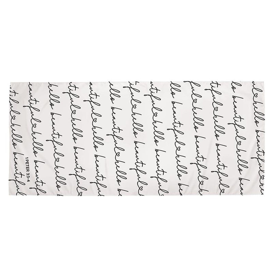 Hello Beautiful Oversized Quick Dry Beach Towel | Ultra Absorbent | 35