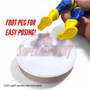 Hero Pod for 1:12 scale – Wall-Mountable Action Figure Display compatible with light-up LED pucks