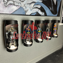 Hero Pod for 1:12 scale – Wall-Mountable Action Figure Display compatible with light-up LED pucks