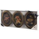 Hidden Garden Hanging Decor Set | Natural Wood Frame Wall Display