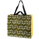 Honey Bee Shopping Tote Bag | Extra Large Market Eco Bag | 19.50" x 17.50" x 7"