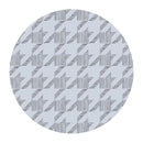 Houndstooth & Flower Ceramic Coaster Set of 4