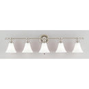 Hudson Valley Lighting 4505 Weston 5 Light 43 Wide Bathroom Vanity Light – Nicke