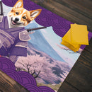 Corgi Samurai Playmat