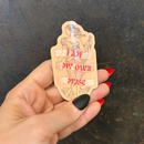 I Am My Own Muse Glossy Die Cut Feminist Vinyl Sticker