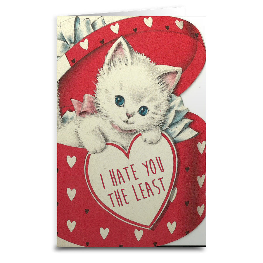 I Hate You the Least Greeting Card