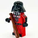 B3 Customs® May 4th Exclusive Baseball Darth Vader Minifig made using LEGO parts