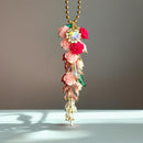 CASCADING FLORAL - Tumbler Handle Charm