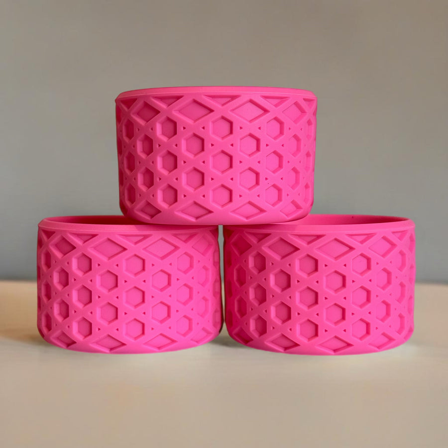 WAFFLE Neon Pink Tumbler Boot -fits 20-40oz NEW!