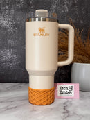 Best Beige Logo WAFFLE Tumbler Boot -fits 20-40oz New!