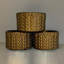 Deep Bronze Metallic MACRAME Boot