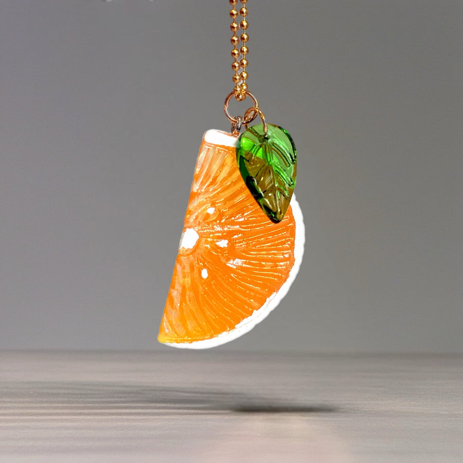 Orange Slice Charm - Tumbler Handle Charm