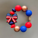 Freedom Coquette Handle Bracelet - Tumbler Handle Charm