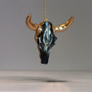 Rustic Skull Charm - Tumbler Handle Charm