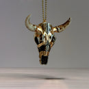 Rustic Skull Charm - Tumbler Handle Charm