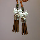 Lariat Luxe - Leather Tumbler Collar *Limited Edition*