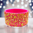 Pink Parade Druzy Tumbler Boot -fits 40oz New!