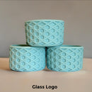 GLASS LOGO WAFFLE Tumbler Boot -fits 20-40oz New!