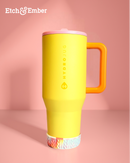 Apricot Crisp Shorty Macrame Tumbler Boot