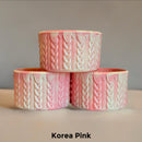 KOREA PINK MACRAME Tumbler Boot