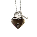 Locket & Key Charm - Tumbler Handle Charm