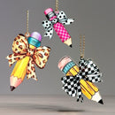 Pencil Me Pretty Charm - Tumbler Handle Charm