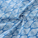 Men's Hawaiian Shirt Vintage Flowers Print Cotton Button-down