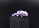 3D Printed Mini Reptile and Amphibian Fidget Toy Set – Articulated Classroom Reward Gift
