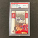 2009-10 Panini Studio #92 Andrea Bargnani Signed Card AUTO 10 PSA Slabbed Raptors