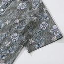 Hawaiian Shirts For Men 1920s Vintage Cotton Misty Garden Short Sleeve Aloha Shirt