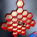 Honeycomb Wall Display for Disney Doorables: Organize and Showcase Your Collection