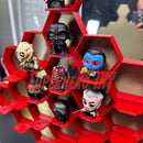Honeycomb Display for 24 Disney Doorables: Organize and Showcase Your Collection