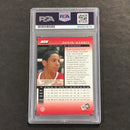 2004 Press Pass #14 Devin Harris Signed Card AUTO PSA Slabbed