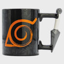 Naruto Shippuden Mug 3D Kunai Konoha