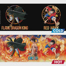 One Piece Heat Change Mug Luffy Sabo 16 Oz