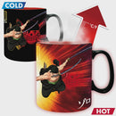 One Piece Heat Change Mug Zoro Sanji 16 Oz