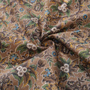 Men's Hawaiian Shirt Autumn Colors Print Cotton Button-down Short Sleeve Aloha Shirt