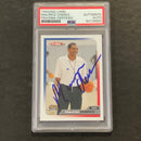 2005-06 Topps Total #403 Maurice Cheeks Signed Card AUTO PSA Slabbed 76ers