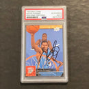 2009-10 Upper Deck #135 Kevin Durant Signed Card AUTO PSA Slabbed Thunder