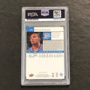 2009-10 Upper Deck #135 Kevin Durant Signed Card AUTO PSA Slabbed Thunder