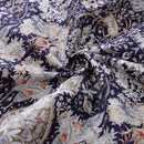 Men's Hawaiian Shirt The Garden of Serenity Cotton Button-down Short Sleeve 1940s Vintage Shirt