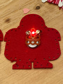 Makey LED Felt Bot Kit
