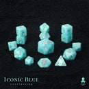 Kraken Dice - Iconic Blue: Everlasting 14pc Polyhedral Dice Set