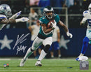 Kenneth Gainwell v. Cowboys Philadelphia Eagles Autographed Football Photo