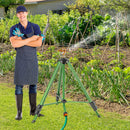 Impact Sprinkler on Tripod Base Set of 2 with 360 Degree Rotation