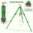 Impact Sprinkler on Tripod Base Set of 2 with 360 Degree Rotation