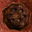 Indian Blue Glass Dice Set - Dice Around the World Collection