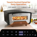 Electric Pizza Oven for 12" Pizzas with 8 Presets