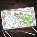Colorbook Dinosaur Playmat
